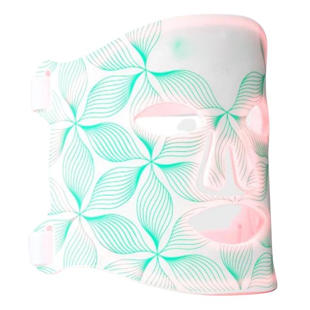 A flexible silicone at-home LED face mask, shown as a generic example of the category