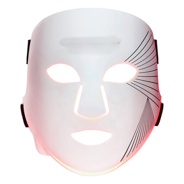 Flexible silicone LED mask, generic example